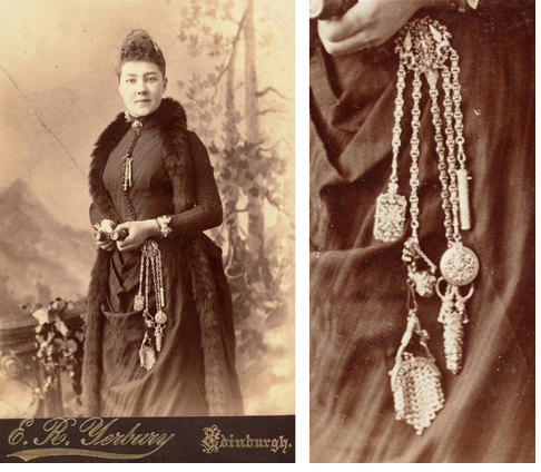 THE VICTORIAN WOMAN's TOOL BELT- THE CHATELAINE