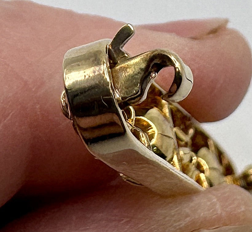 Antique Edwardian Amethyst & Pearl Brooch in Gold (c. 1905–1915)